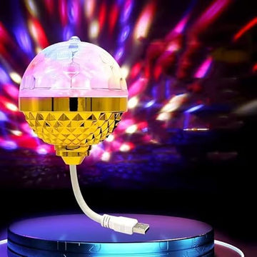 Rotating Magic Ball Light with Lamp Holder Set pack of 1