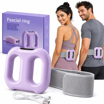 Handheld Wearable Vibration Massage Ring with Adjustable Belt