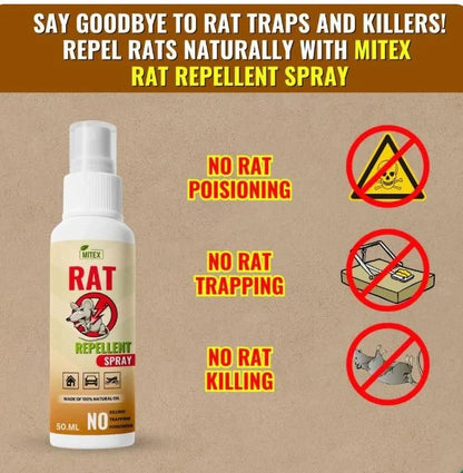 Rat Repellent Spreay 50ML (BUY 1 GET 2 FREE)